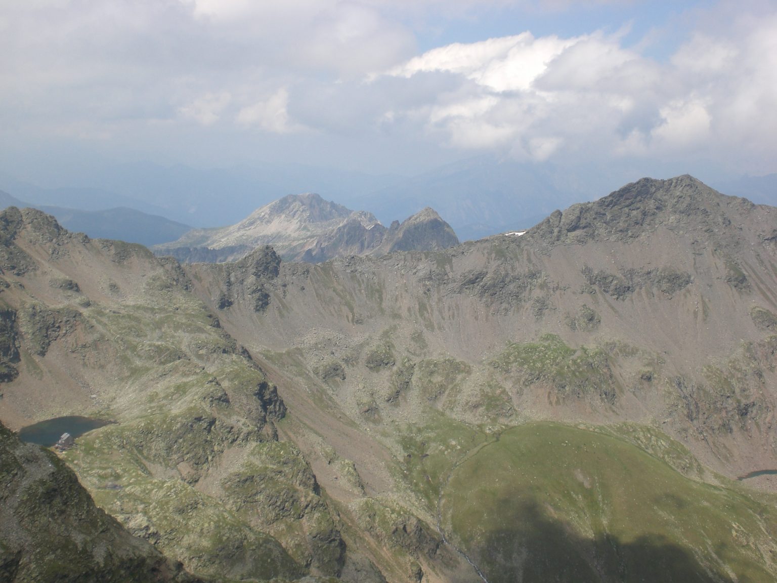 Blick gegen Norden auf das Tagewaldhorn 