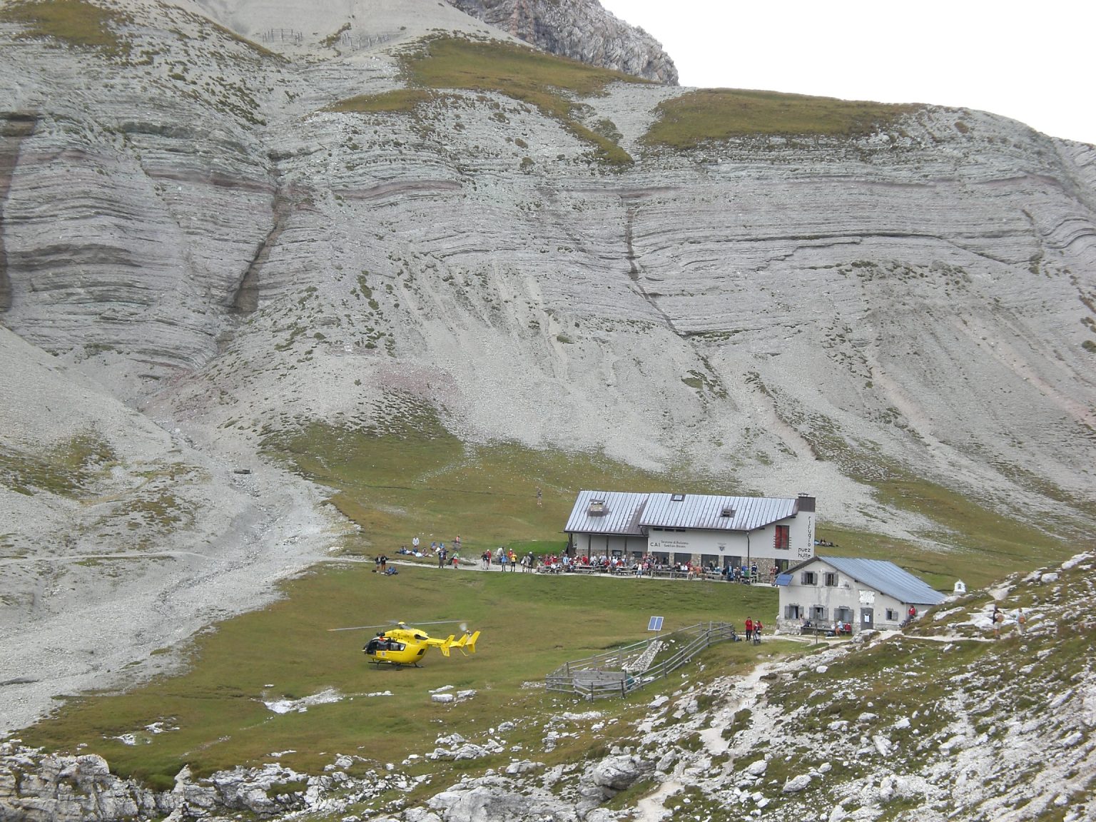 Puezhütte - bewirtschaftet im Sommer