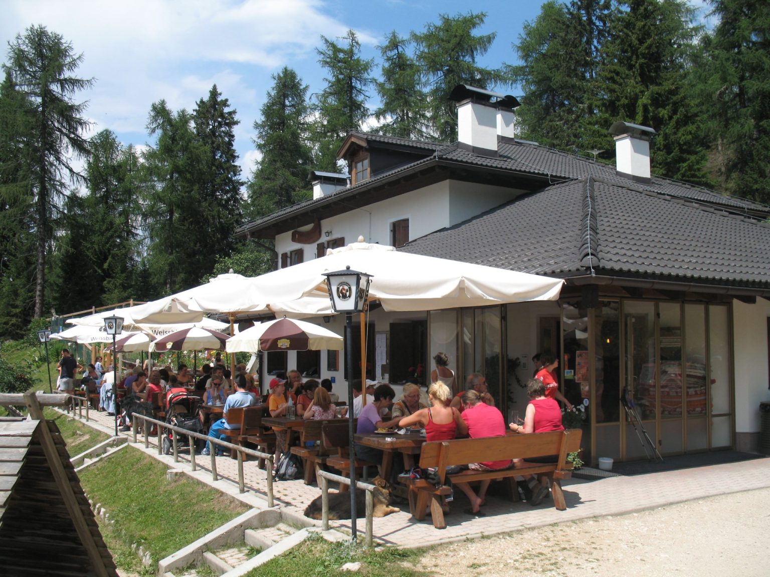 Die Halbweghütte - idealer Einkehrort