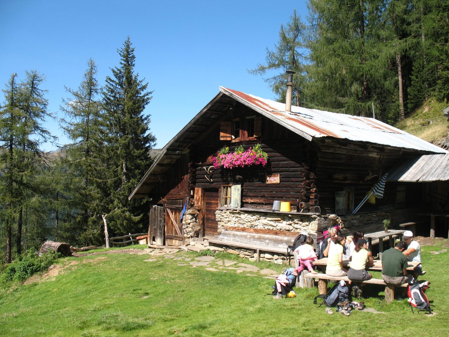 Die Seebergalm auf 1.712 m
