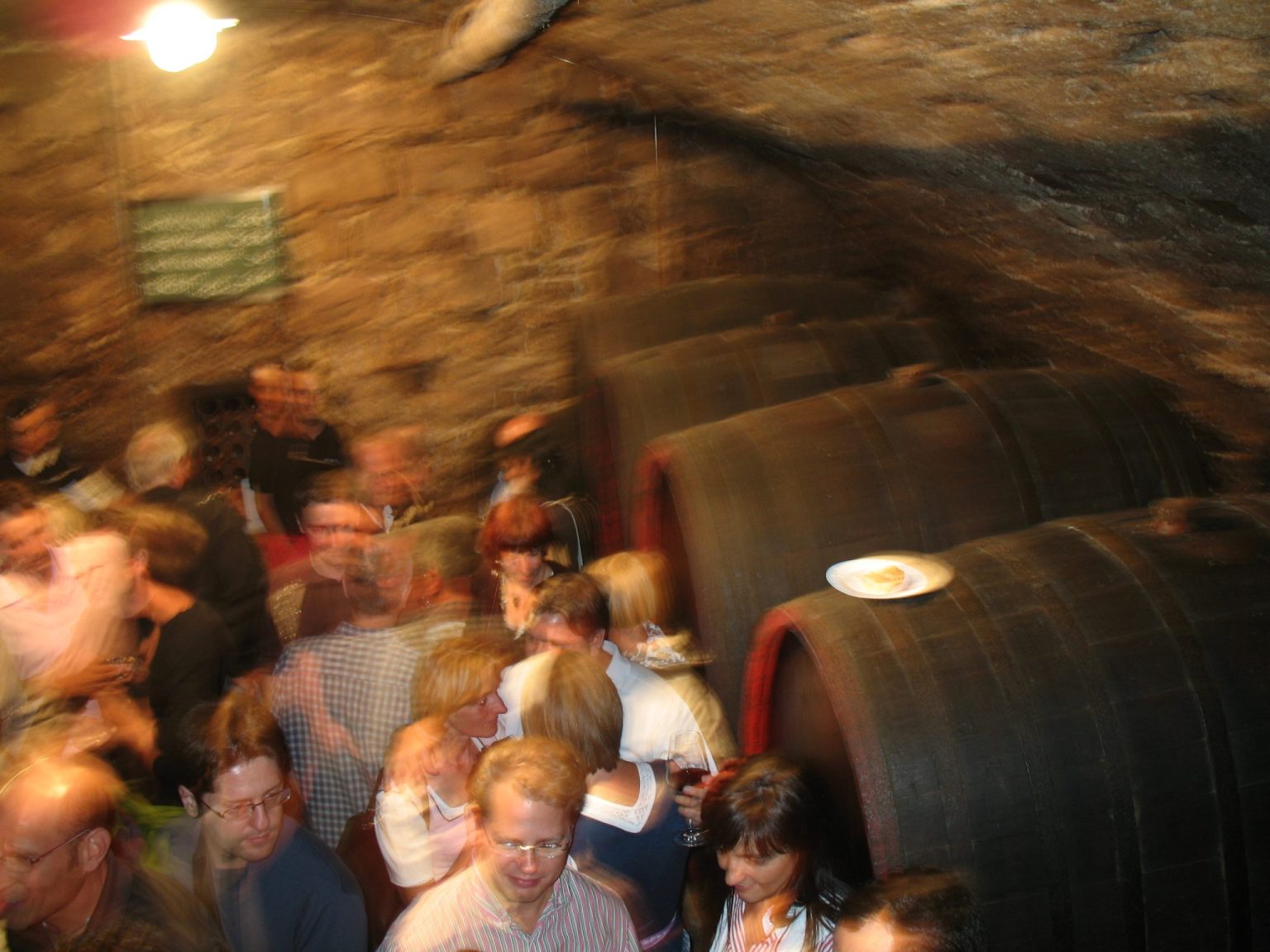 Das Bild gibt die Stimmung im Keller (und des Fotografen) wieder