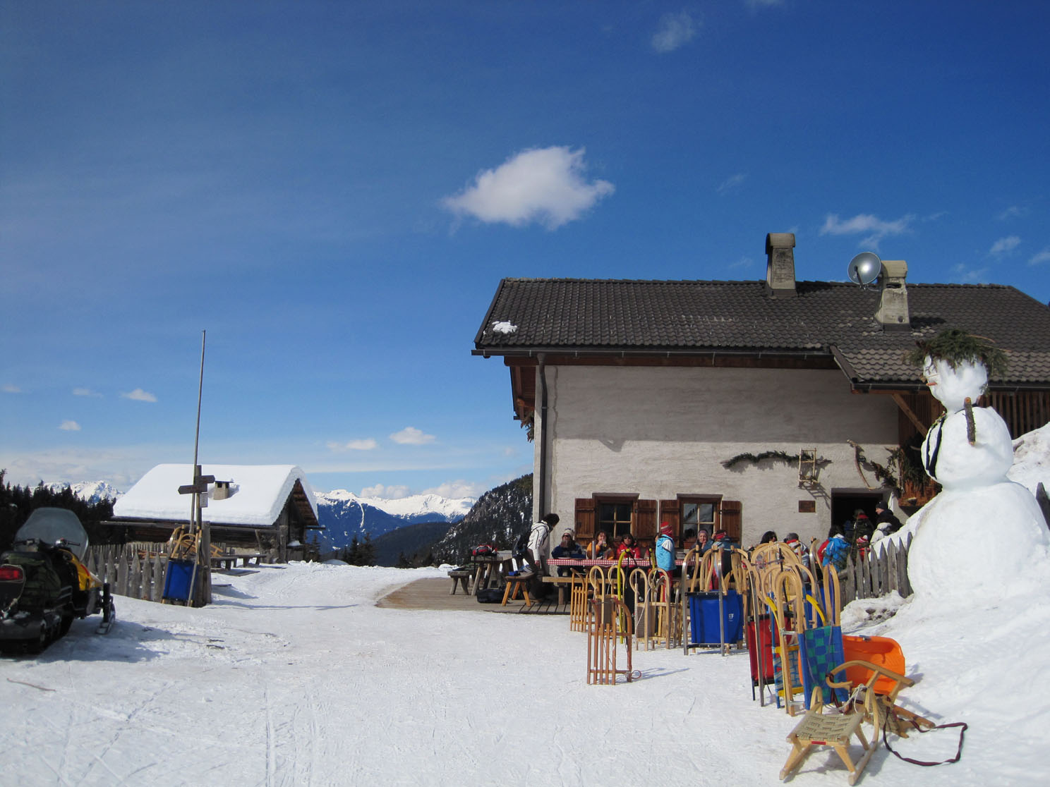 Die Dusleralm - unser heutiges Ausflugsziel
