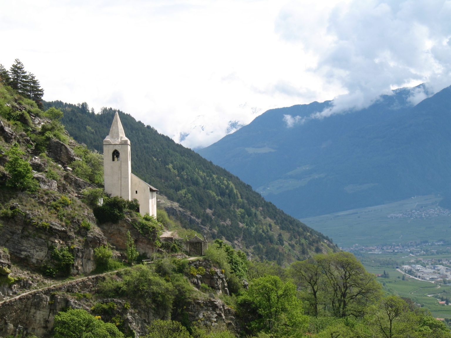 Ägidiuskirchlein am Sonnenberg bei Kortsch