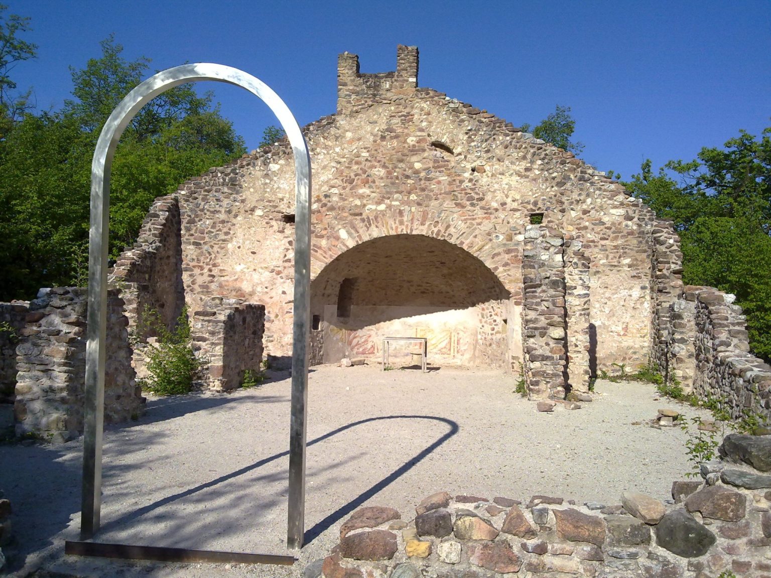 Frühchristliche Kapelle St. Peter bei Altenburg in Kaltern