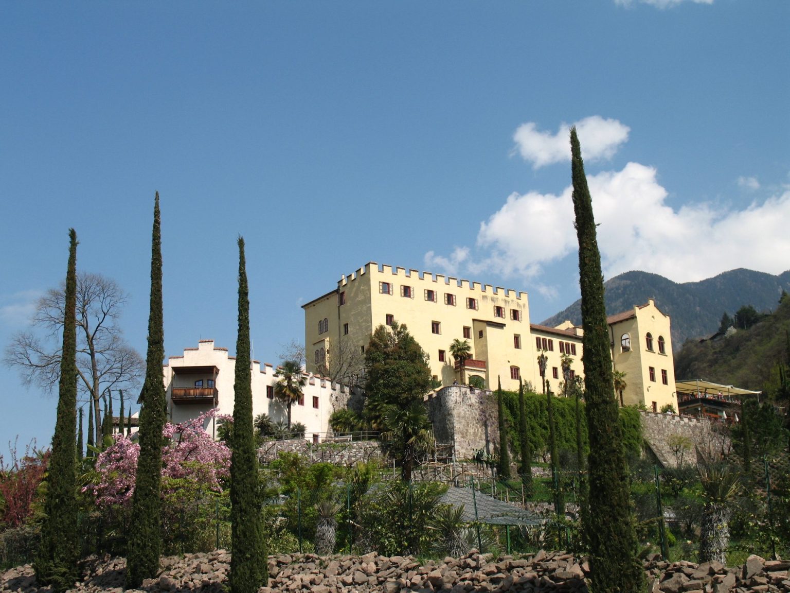 Schloss Trauttmansdorff bei Meran